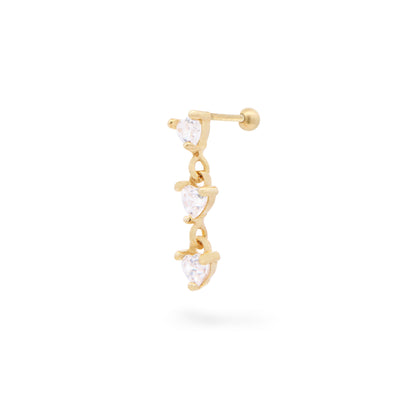 Piercing con Tre Cuori - CLEO Rue des Mille | PRZ-026 M2 AU