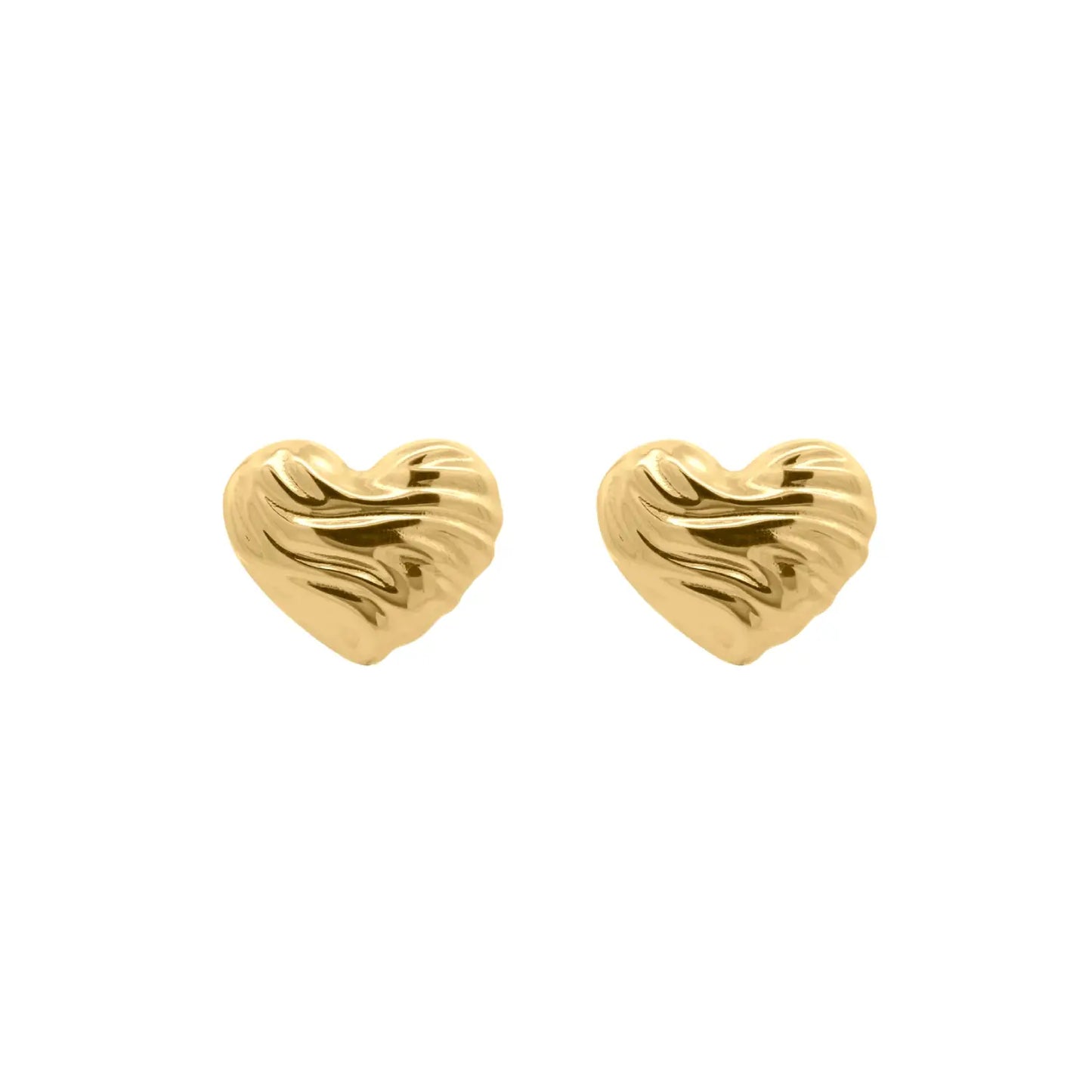 Orecchini a Cuore Piccoli - BOLD HEART