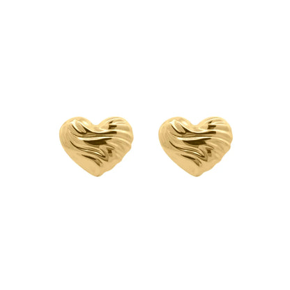 Orecchini a Cuore Piccoli - BOLD HEART