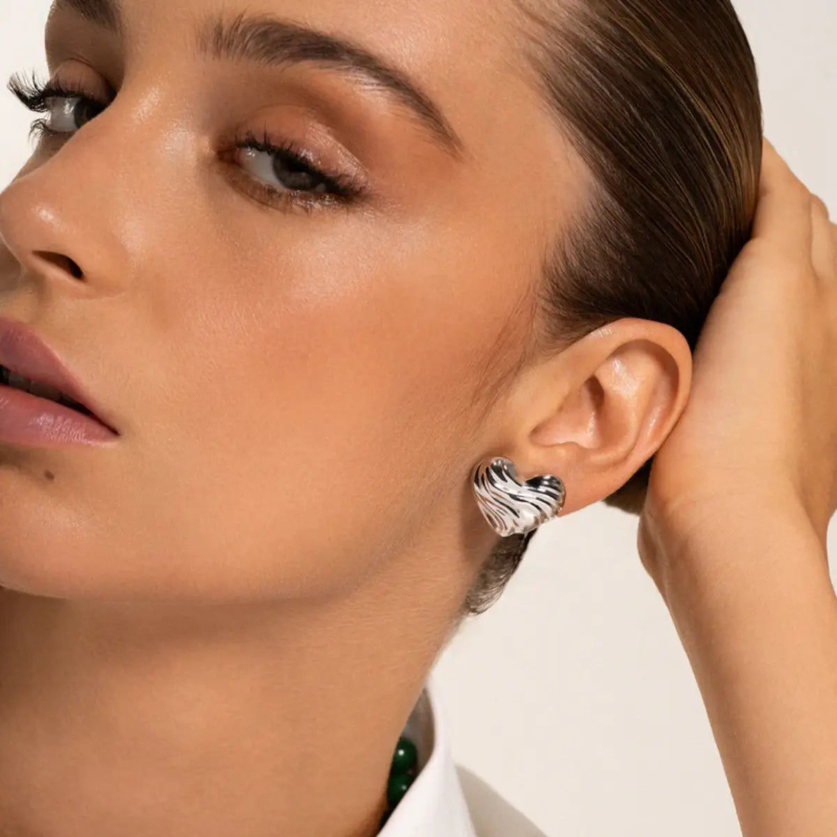 Orecchini a Cuore Piccoli - BOLD HEART