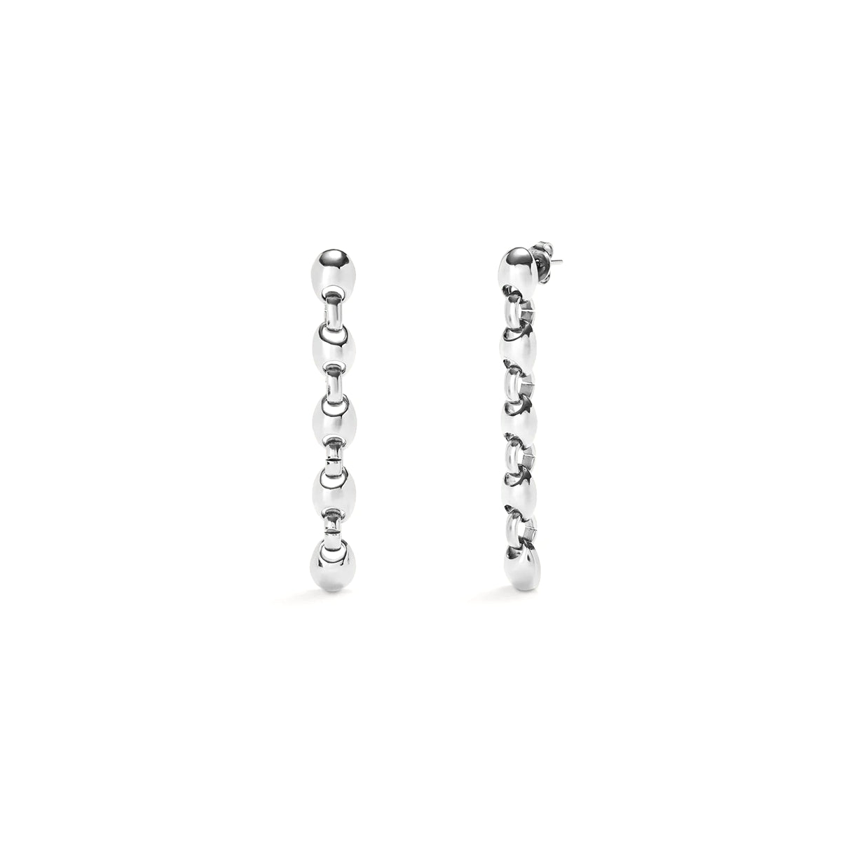Orecchini lunghi con maglie a sfera | UNOde50 | PEN0991MTL0000U