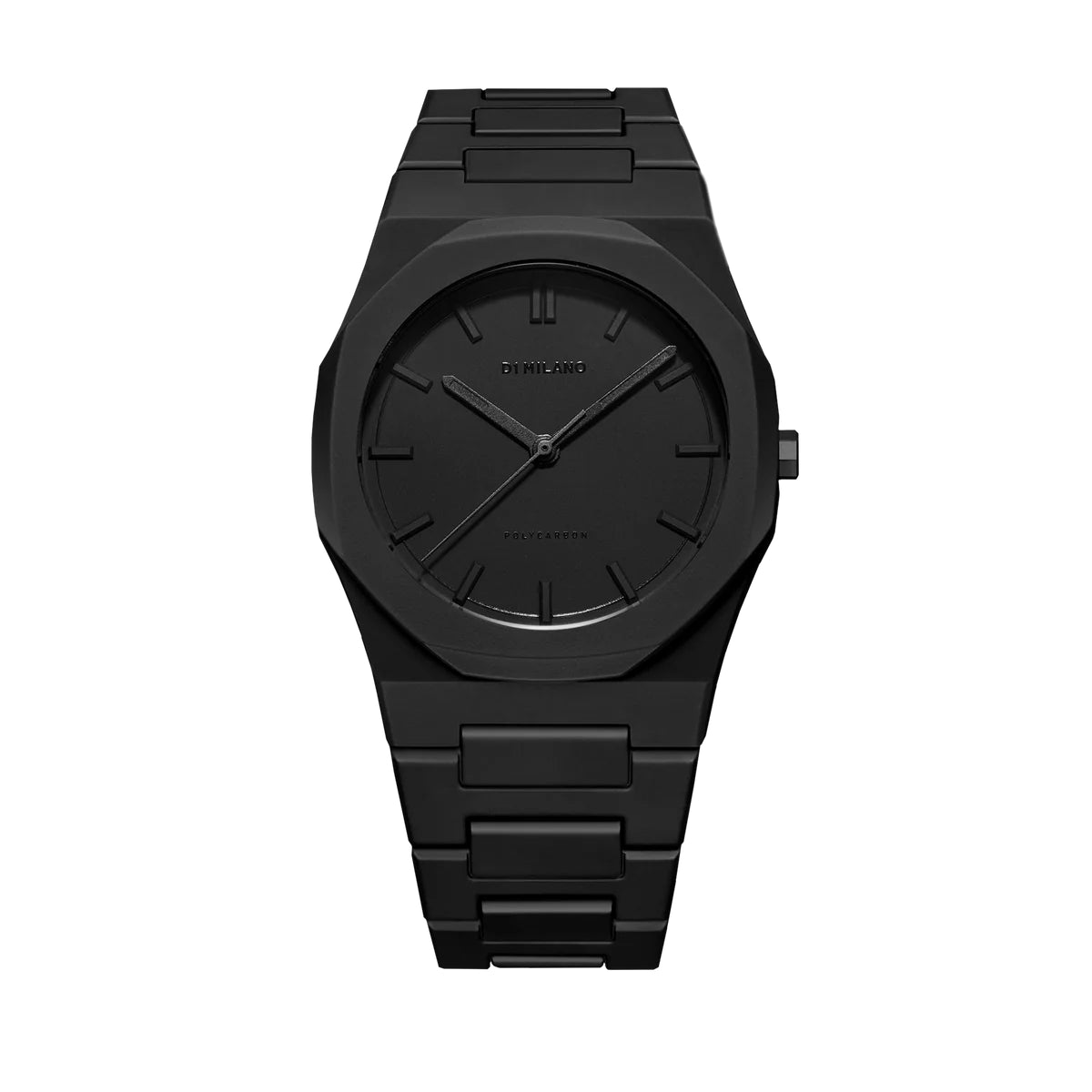 Orologio D1 Milano completamente nero | Polycarbon Shadow | D1-PCBJ10