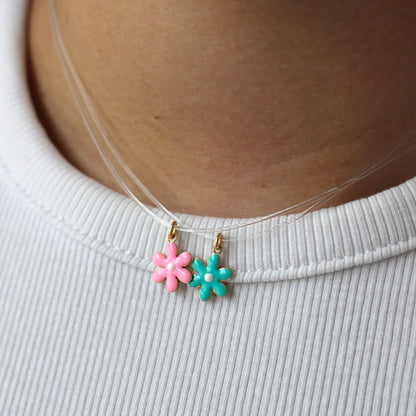 Girocollo Margherita Rosa | GR-LENZA MARG 02 | Rue des Mille