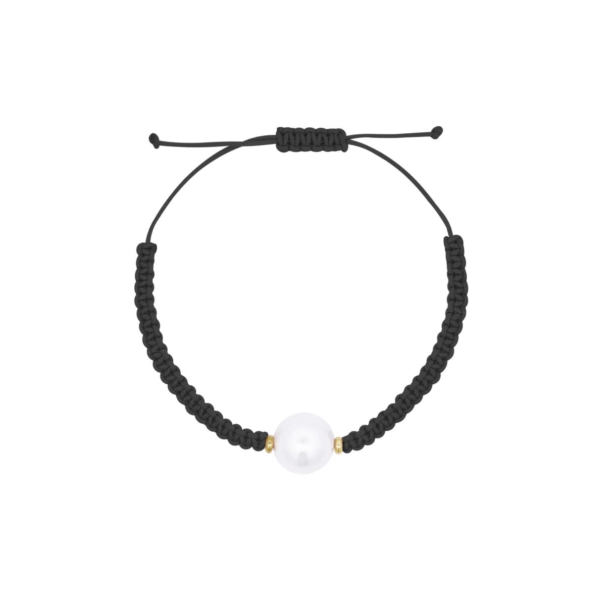Bracciale Tessuto e Perla - WHITESIDE Rue des Mille