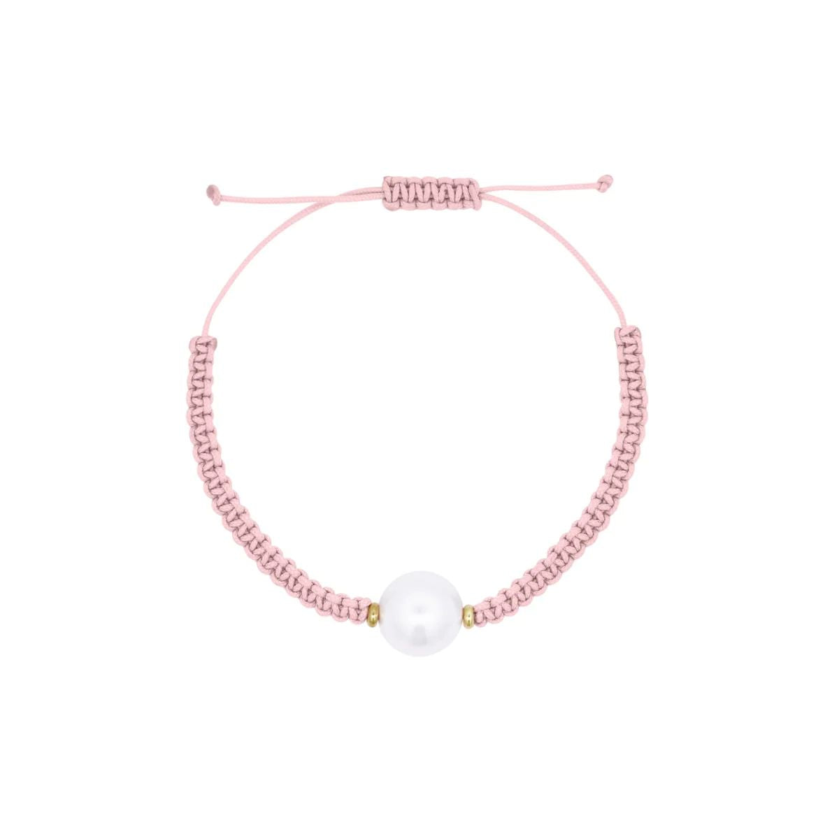 Bracciale Tessuto e Perla - WHITESIDE