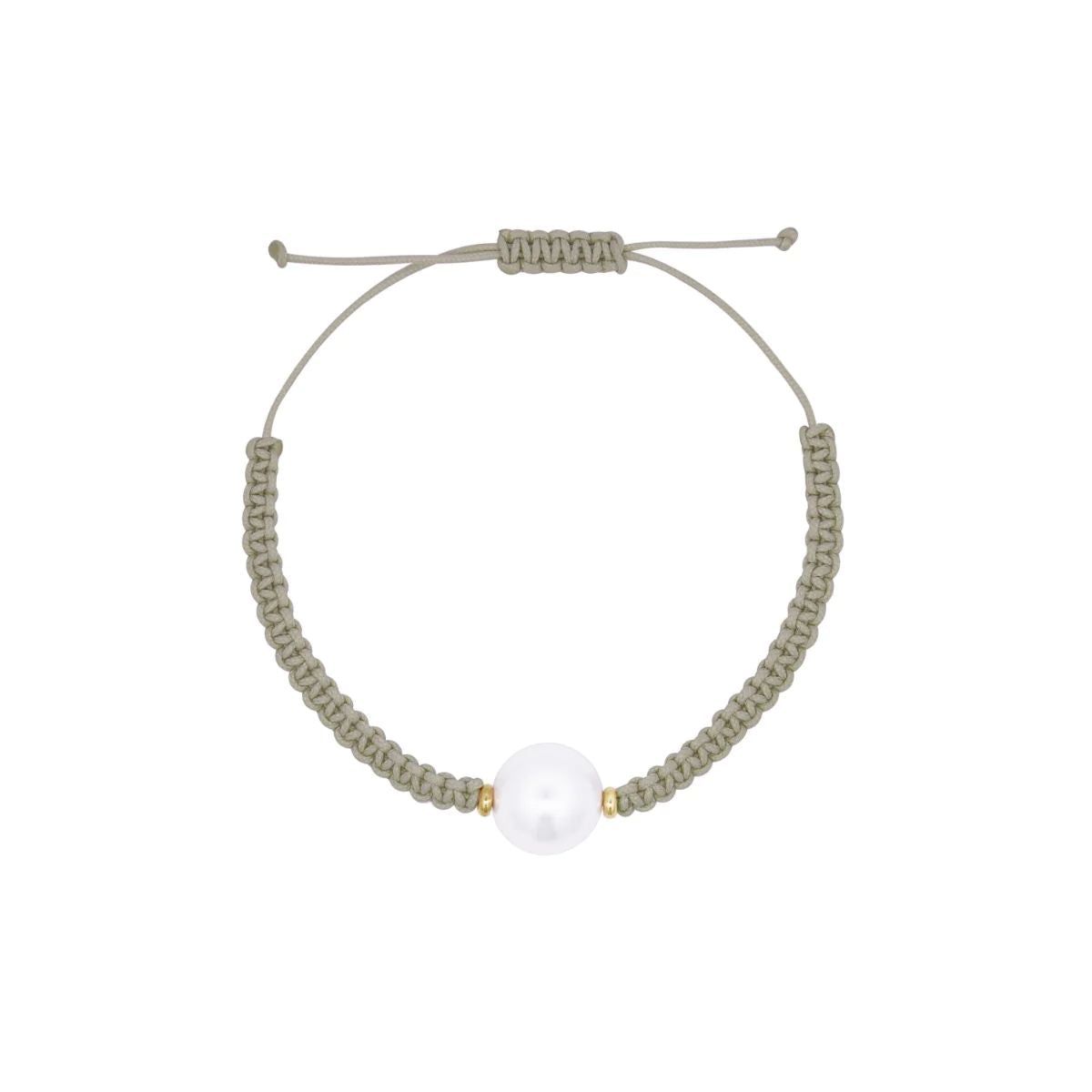 Bracciale Tessuto e Perla - WHITESIDE