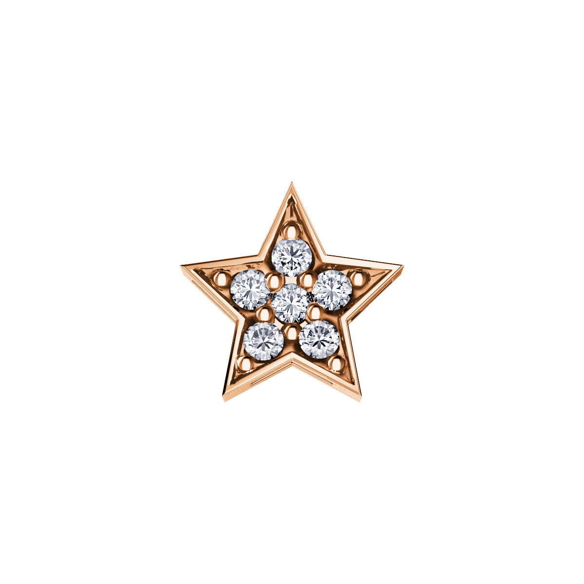 DonnaOro: Stella ELEMENTS Oro Rosa e Diamanti | DCHF6550.003