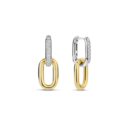 Orecchini a Catenella Pendenti con Zirconi Ti Sento Milano | 7831ZY