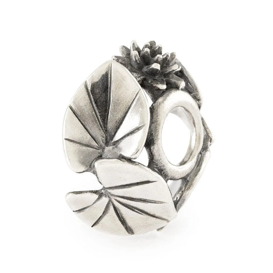Abbraccio di Ninfea Trollbeads | Beads a forma di fiore di ninfea | TAGBE-10286