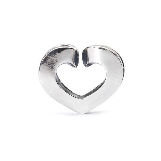 Amore Eterno Trollbeads| Beads in argento traforato a forma di cuore | TAGBE-20102