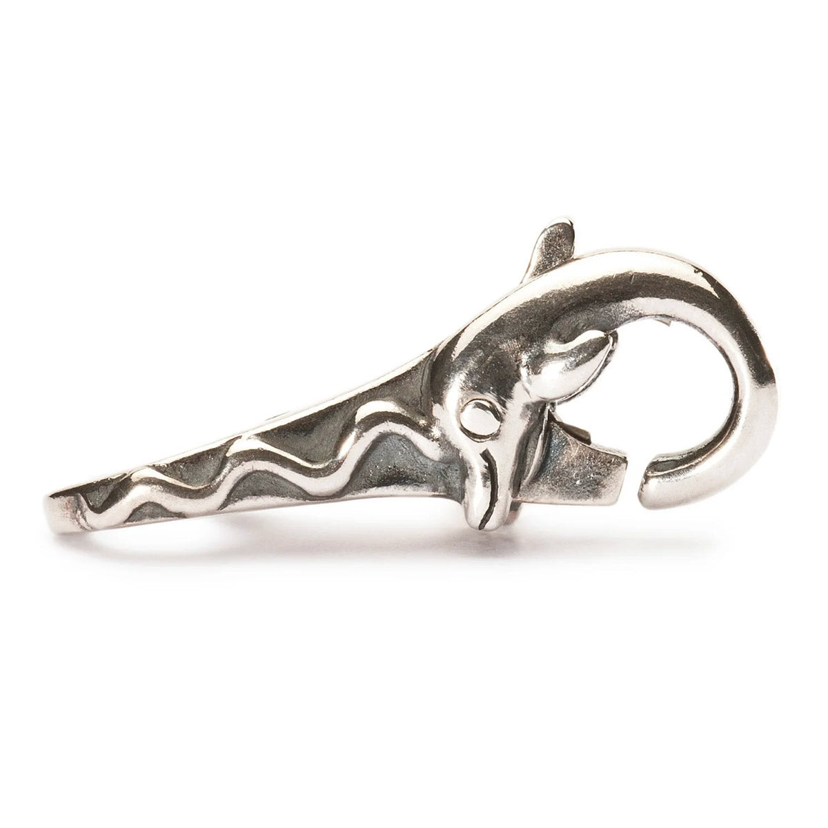 Chiusura Delfino Trollbeads | Chiusura in argento con delfini realizzati a mano | TAGLO-00011