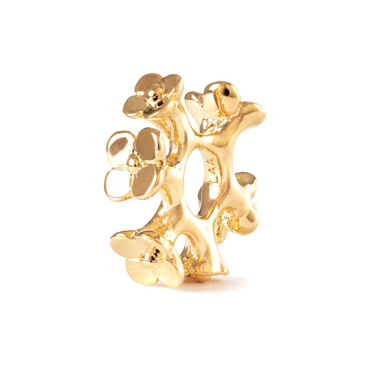 Corona di Fiori Placcato Oro Trollbeads | TGPBE-30001