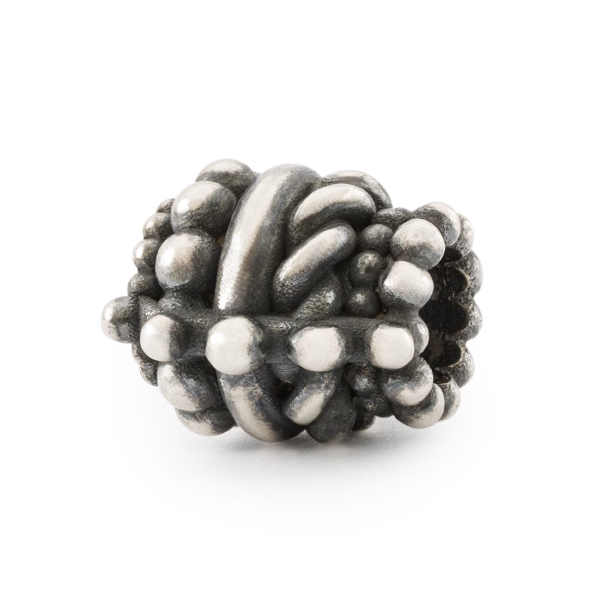 Esplosione di Gioia Trollbeads | Beads in argento formato da murrine che creano un cilindro  | TAGBE-40137