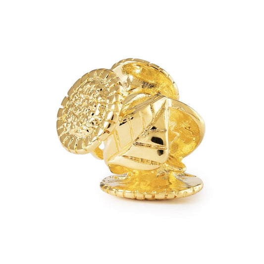 Girasole Placcato Oro Trollbeads | TGPBE-60001