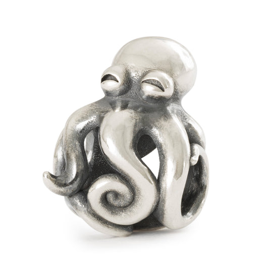 Guardiano dell'Unicità Trollbeads | Beads in argento a forma di polpo | TAGBE-30200