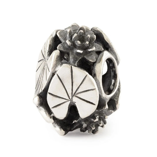 Ninfea Graziosa Trollbeads | Beads che raffigura il fiore di ninfea | TAGBE-30205