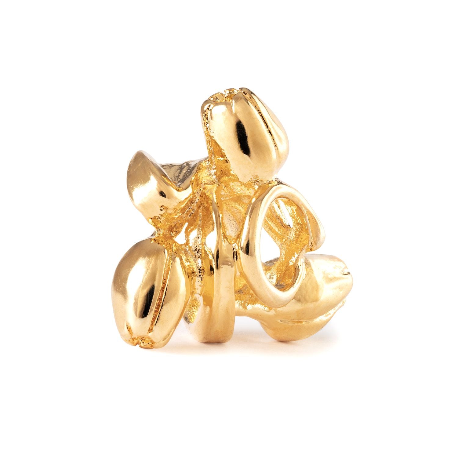 Tulipani dell'Ottimismo Placcato Oro Trollbeads | TGPBE-40001