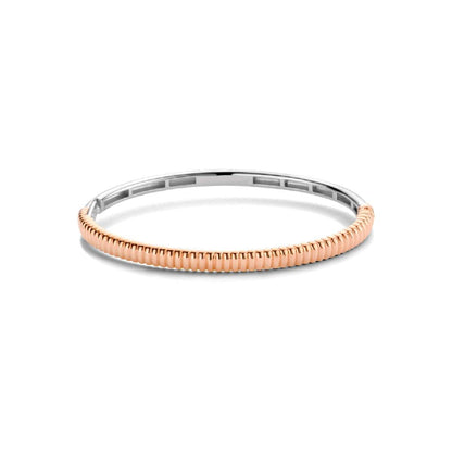 Ti Sento Milano- Bracciale rigido in argento placcato, 2956SR