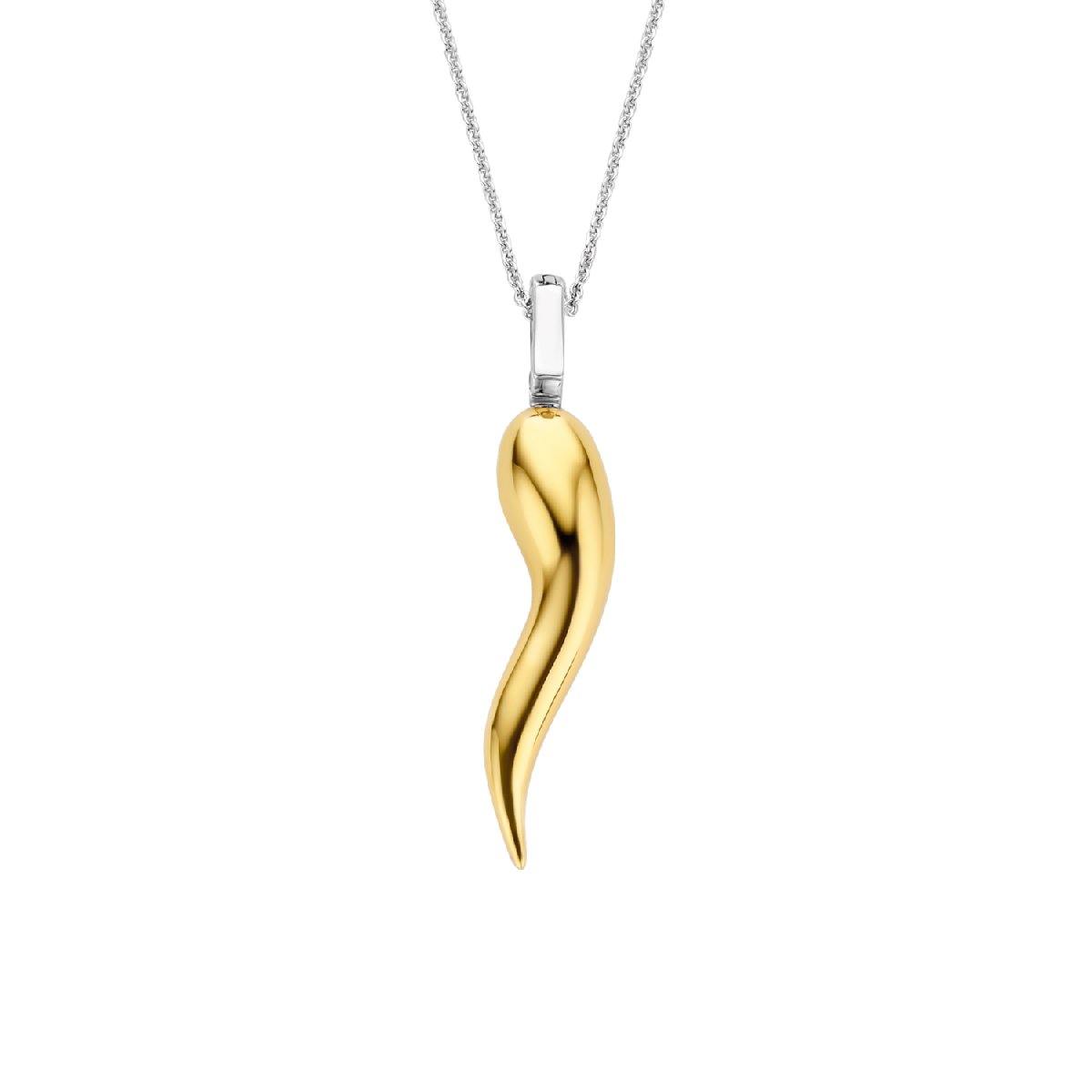 Collana Ciondolo Cornetto Portafortuna  | Ti Sento | 6799SY - FdM Easy