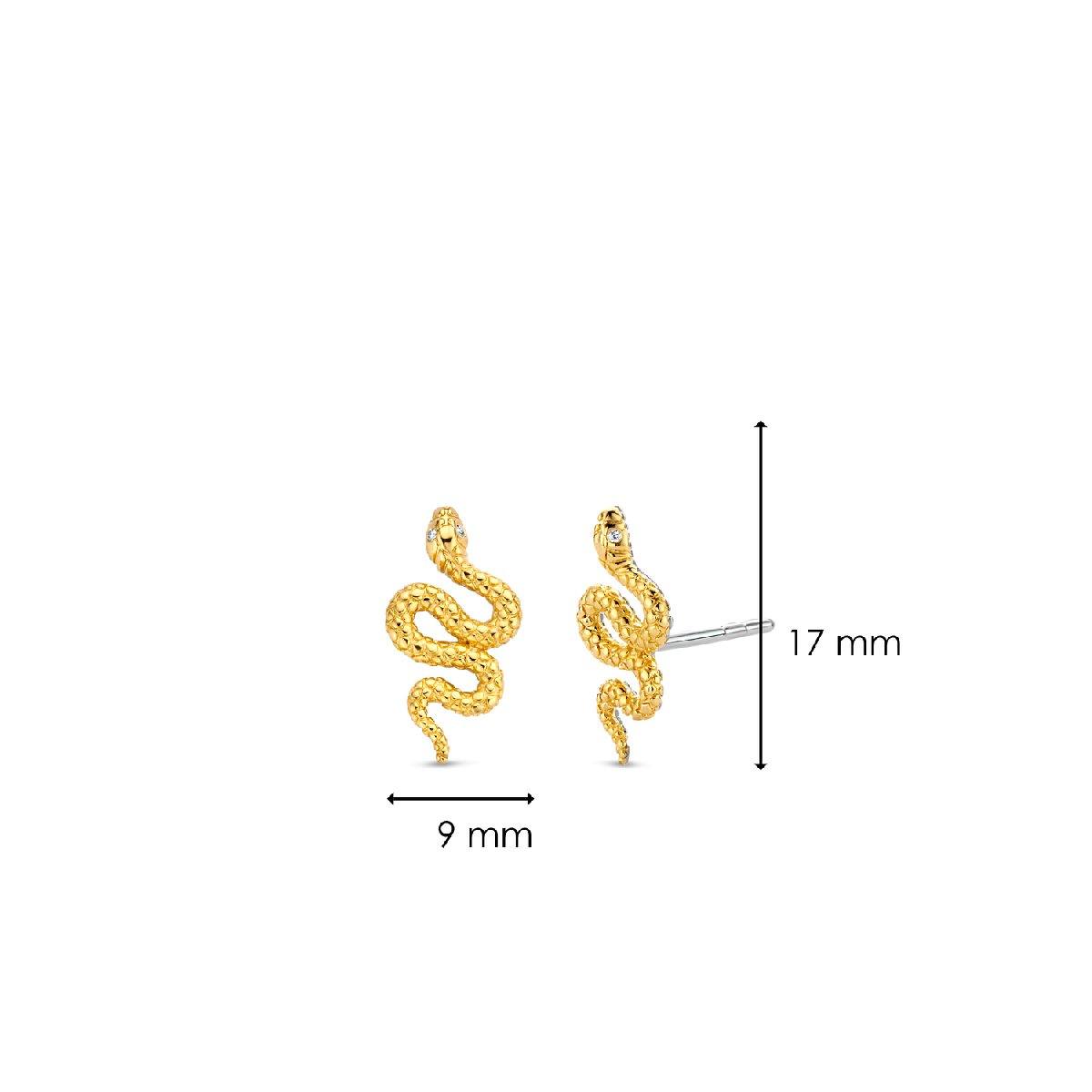 Orecchini Serpente Oro Giallo | Ti Sento | 7826SY - FdM Easy