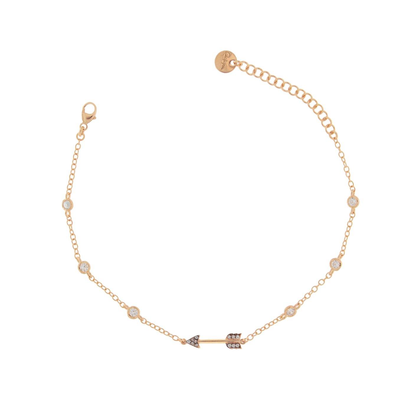 Bracciale freccia zirconi | Rue des Mille | BRZ-007 FRE - FdM Easy