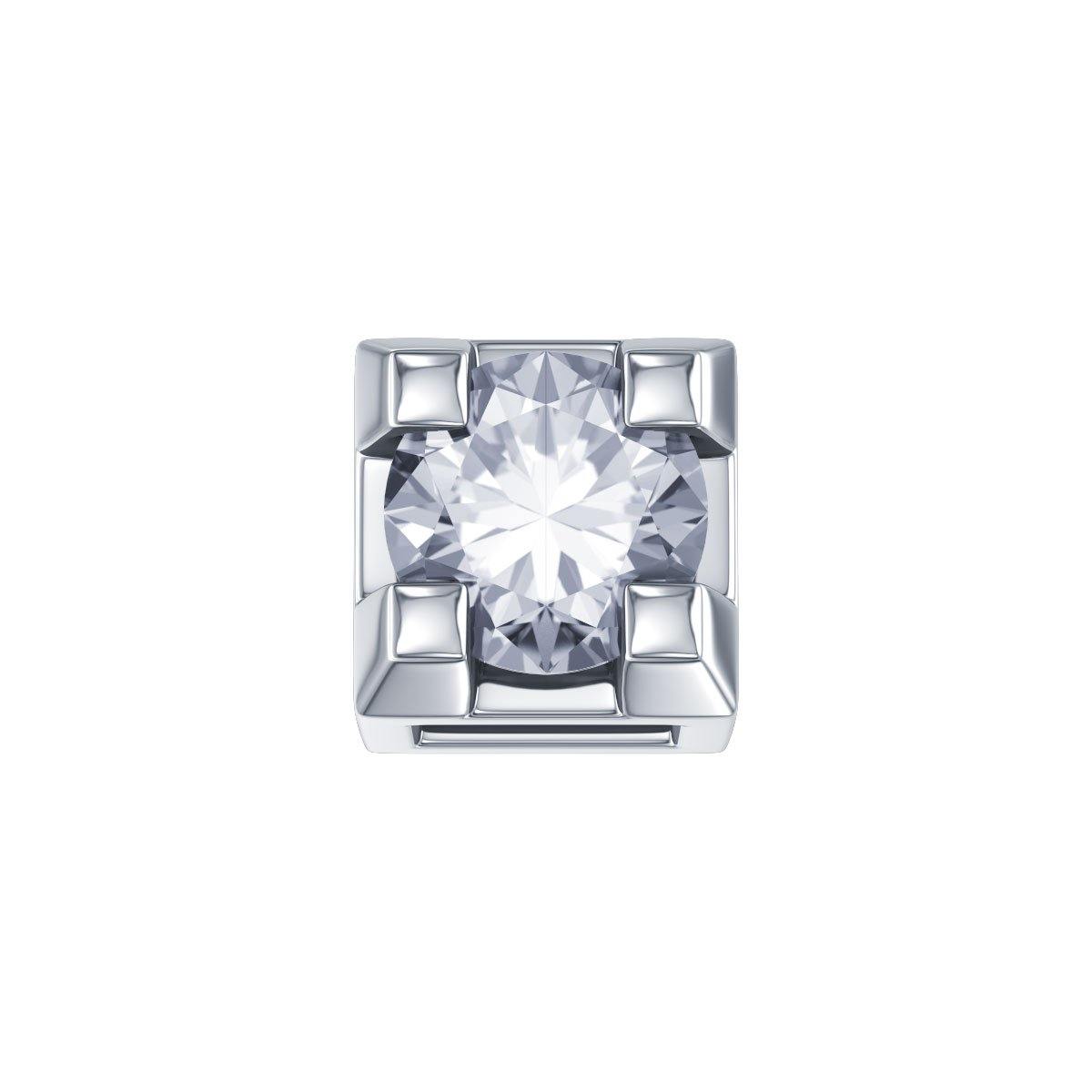 DonnaOro: Griffe ELEMENTS Oro Bianco e Diamante 0.02ct | DCHF3302.002