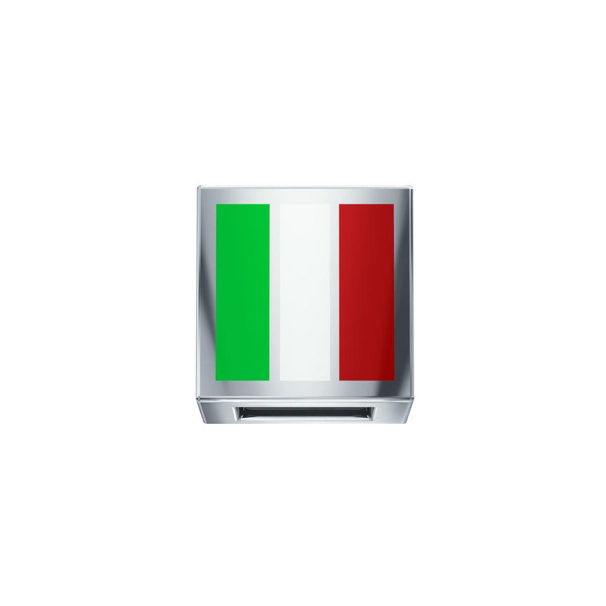 DonnaOro: Bandiera Italia ELEMENTS Oro bianco e Smalto | DCHF3463