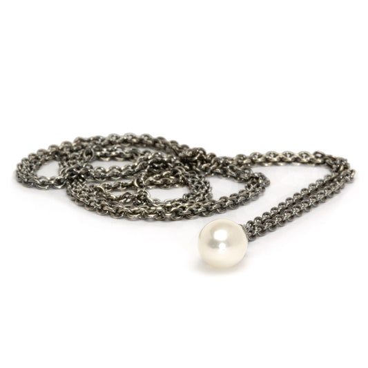 Collana d'argento con Perla | Trollbeads | TAGFA-00022