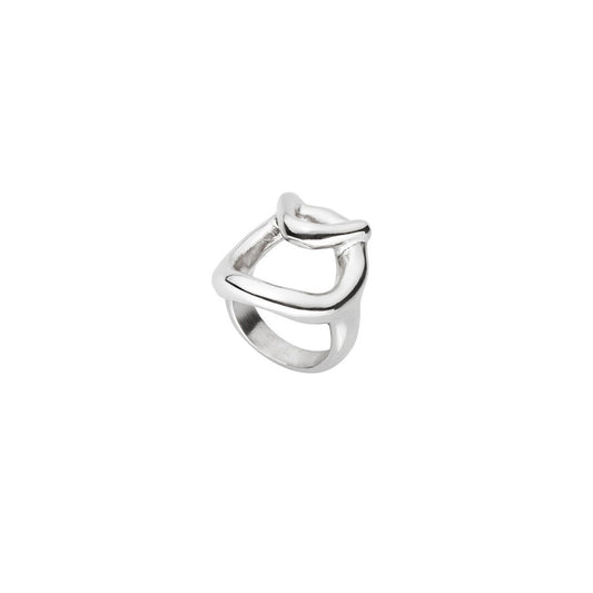 UNOde50 | Anello Forme Geometriche in Argento, GAMEOF3, ANI0695MTL