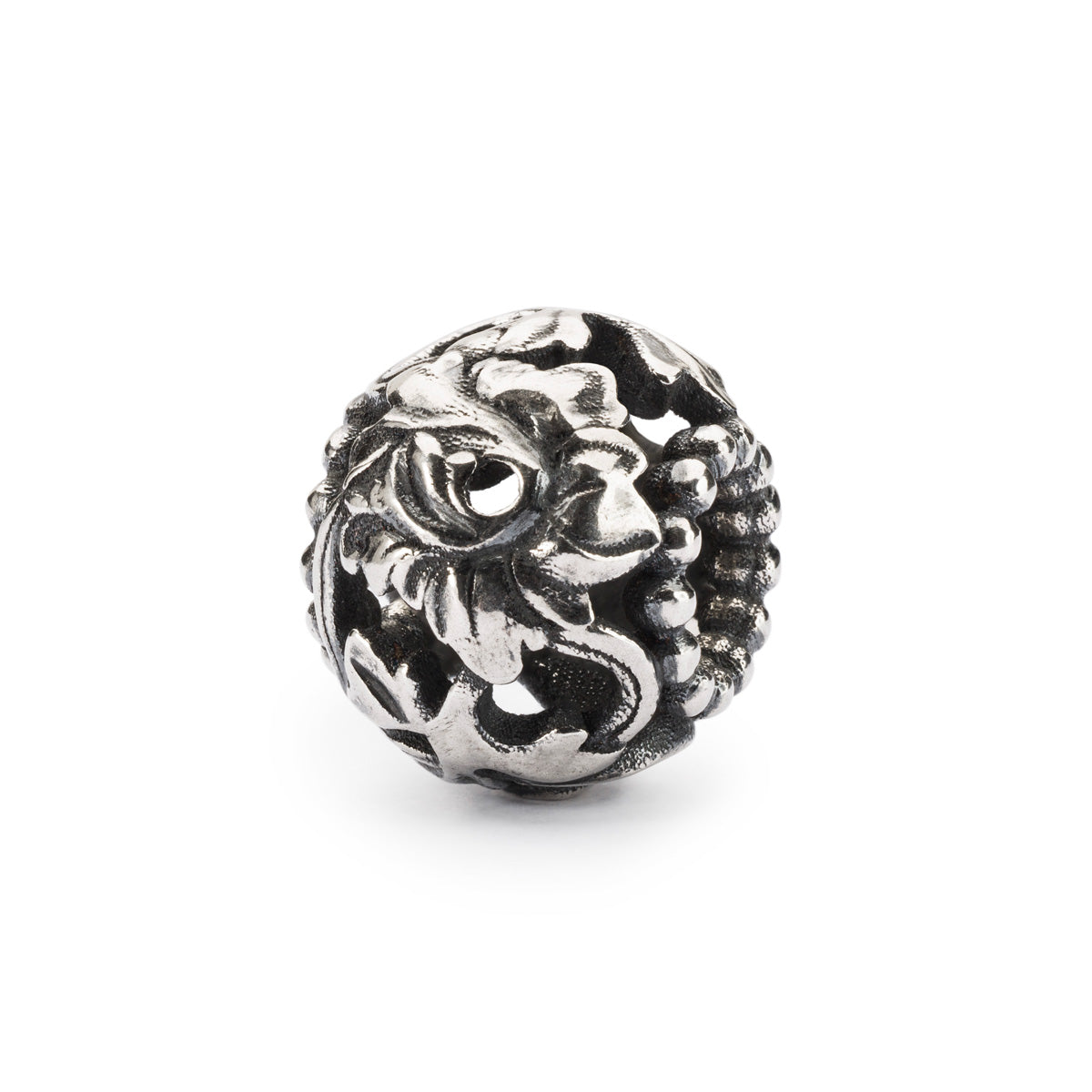 Trollbeads - "Barocco" Beads in argento tondo, TAGBE-30172