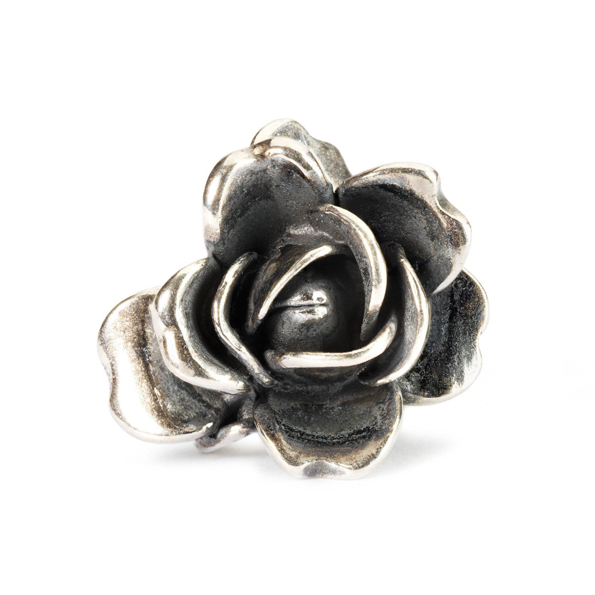Trollbeads - Beads in argento e perla "Rosa di Giugno", TAGBE-00032