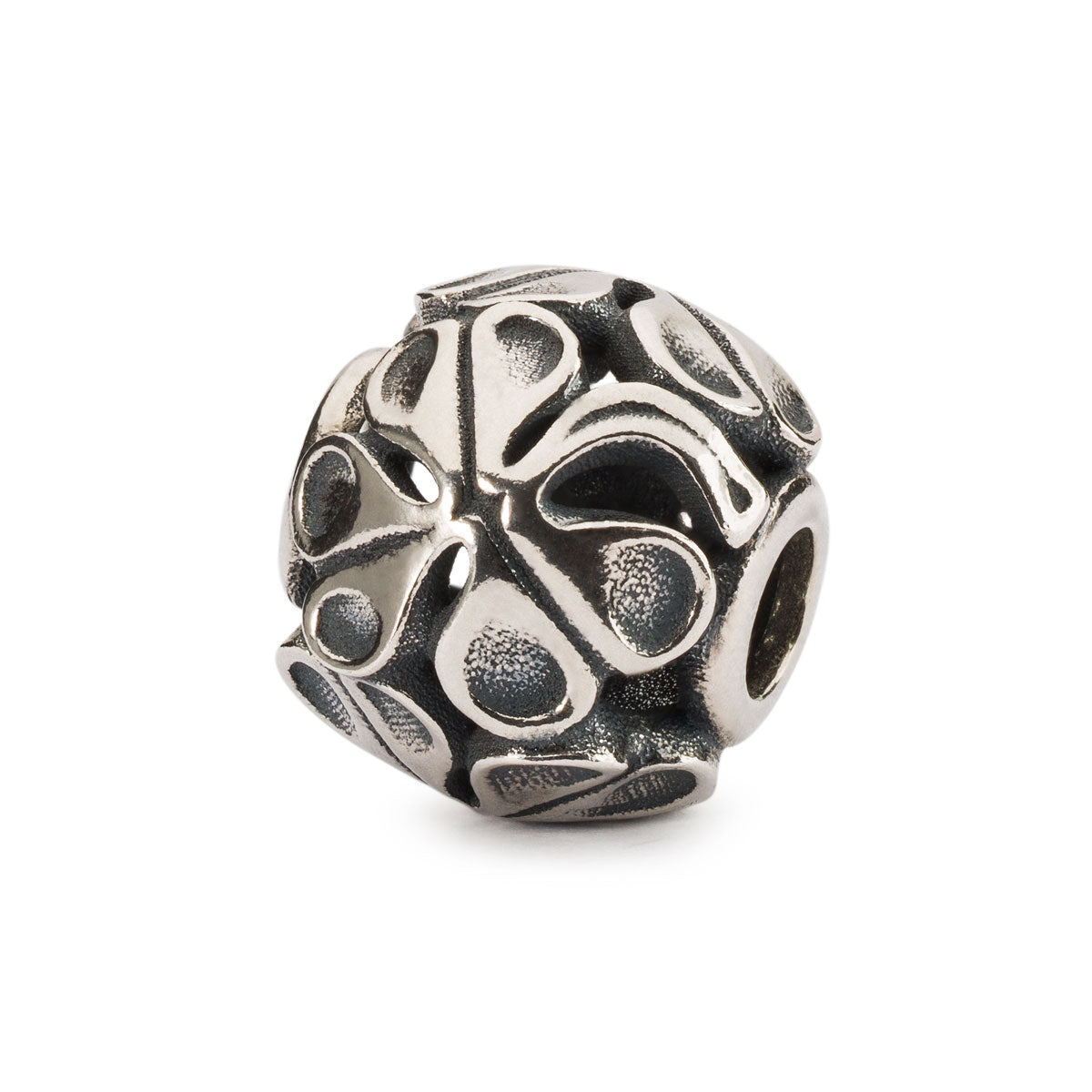 Trollbeads - Beads in argento "Trifoglio", TAGBE-40124