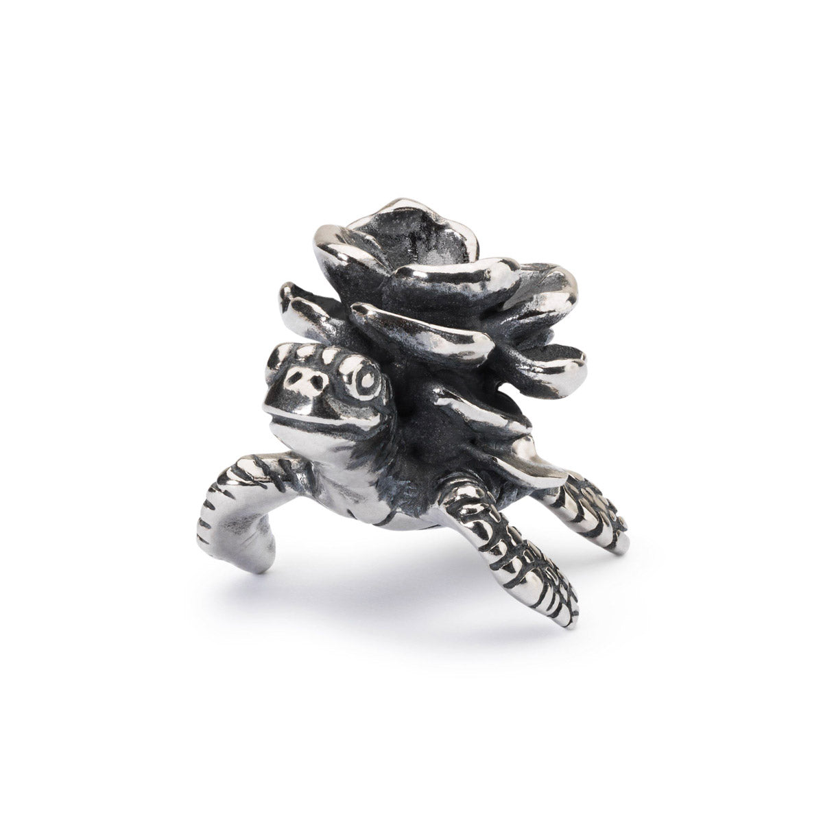 Turtle Flower Trollbeads | TAGBE-40115