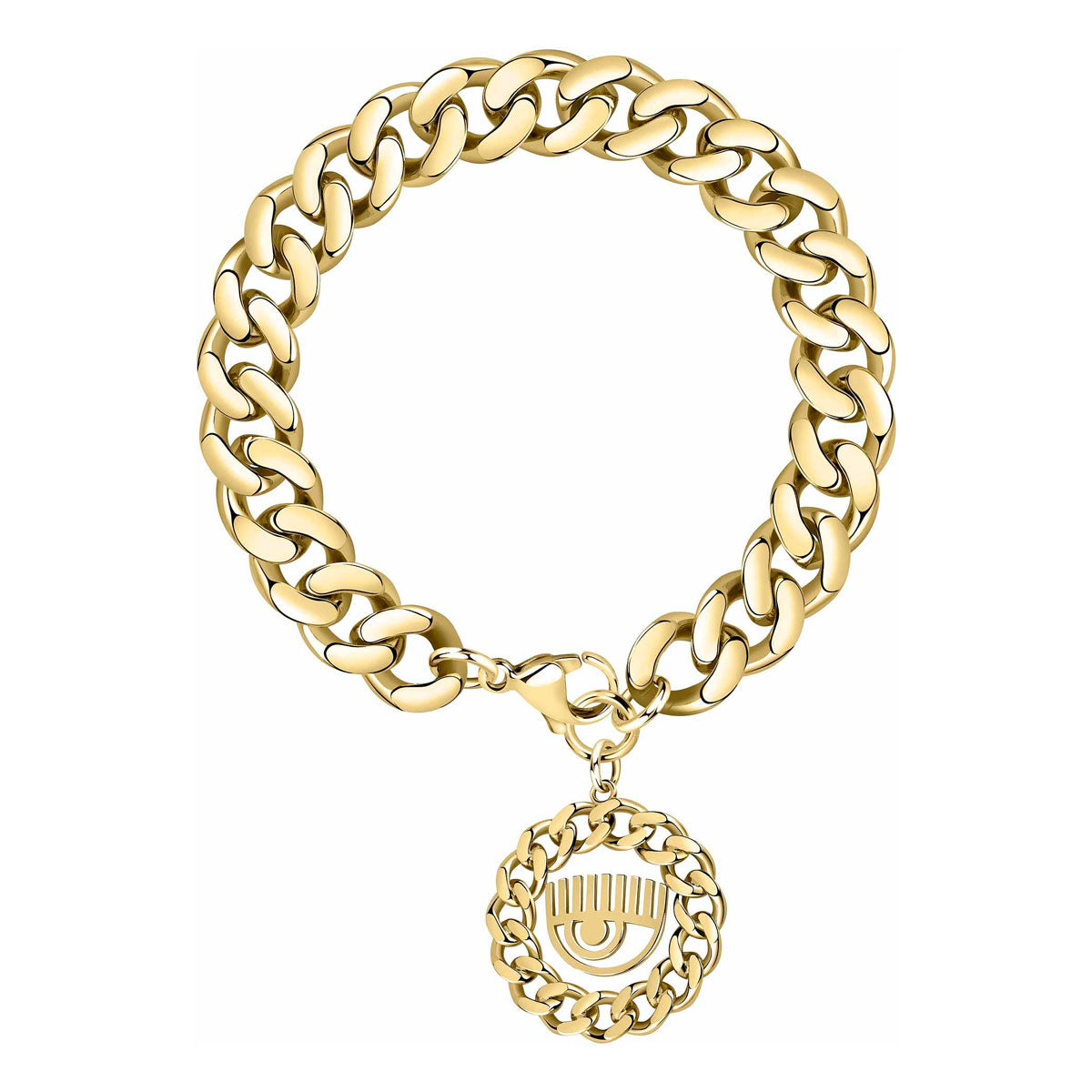 CHIARA FERRAGNI Gioielli: Bracciale BOSSY CHAIN oro giallo, J19AUW37