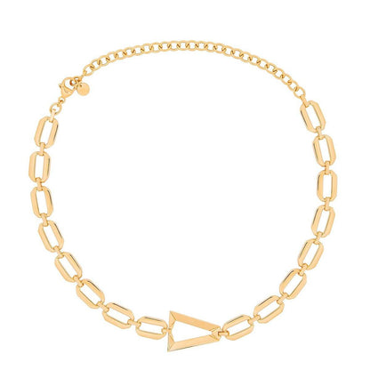 Valentina Ferragni Studio - Collana NINA GOLD in Argento placcato e Zirconi bianchi, DVF-CO-01