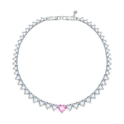 CHIARA FERRAGNI Gioielli | Collana Cuore rosa centrale | J19AUV02