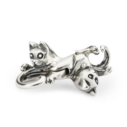 GATTI INNAMORATI | Chiusura in argento Trollbeads | TAGLO-00097