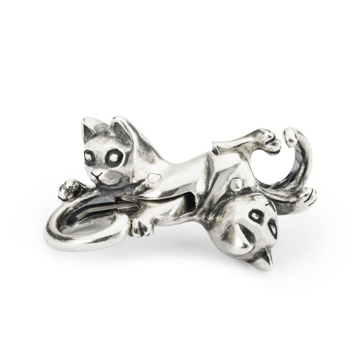 GATTI INNAMORATI | Chiusura in argento Trollbeads | TAGLO-00097
