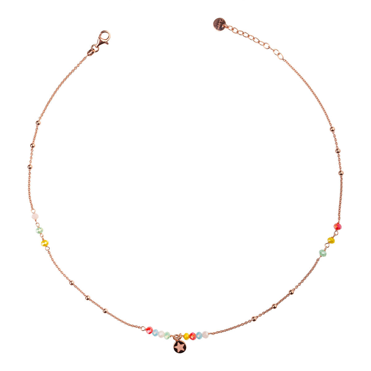 Girocollo Gipsy Color e ciondolo STELLA | Rue des Mille | GR-GIP 2 V4