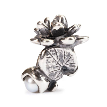 Ninfea di Luglio Trollbeads | Beads in argento | TAGBE-00033