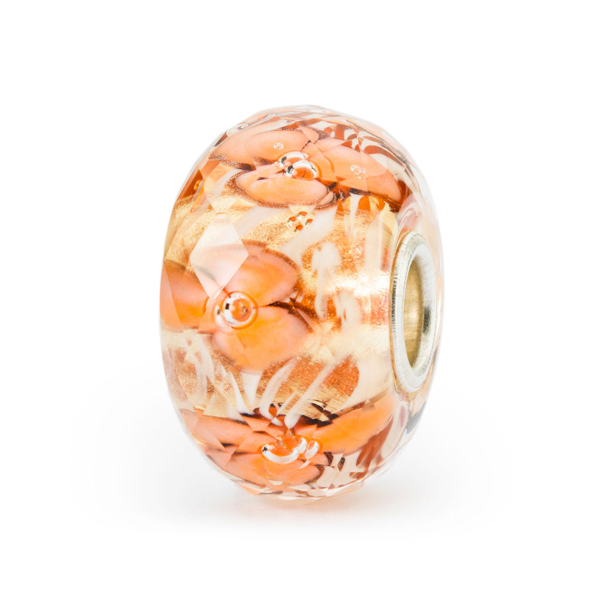 Orchidea Corallo Trollbeads | Beads in vetro, TGLBE-30083