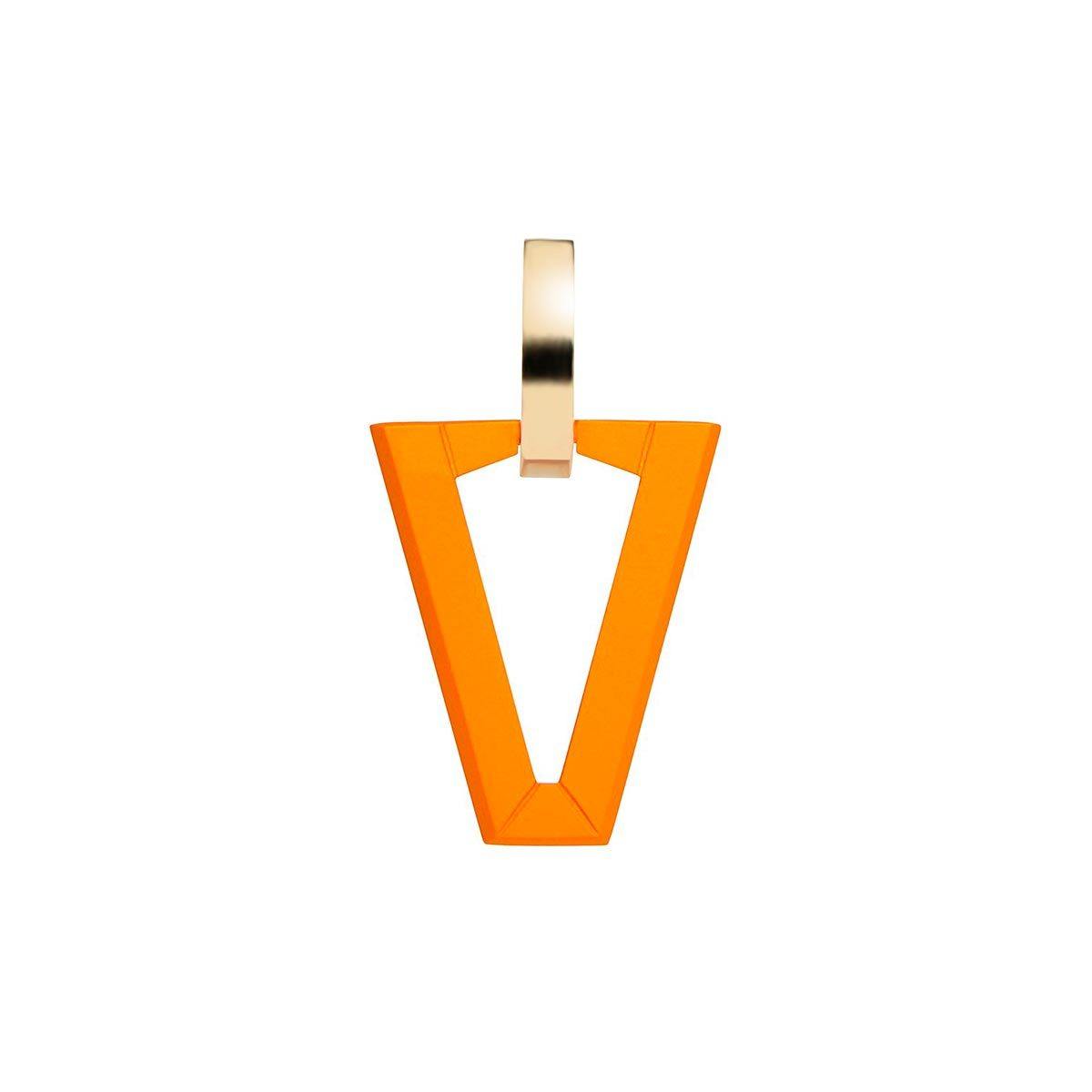 Valentina Ferragni Studio - Mono Orecchino UALI ORANGE, DVF-OR-BA5