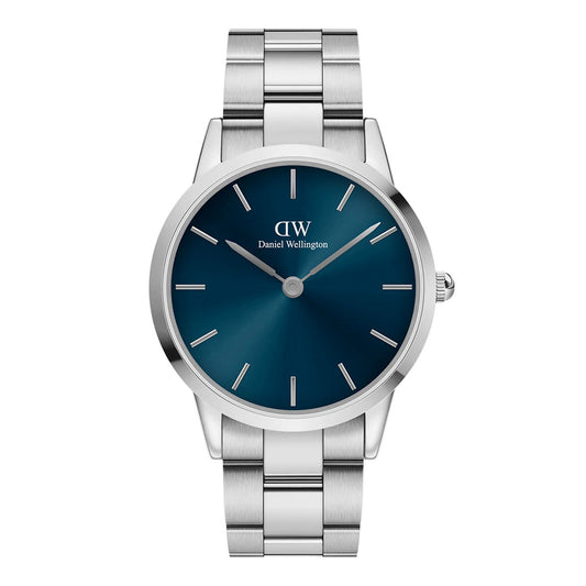 Daniel Wellington - Orologio Iconic Link Arctic 40mm, DW00100448